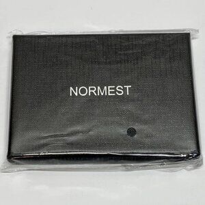 AirTag Wallet Minimalist Slim ID Credit Card Holder Men's Brown Leather Normest